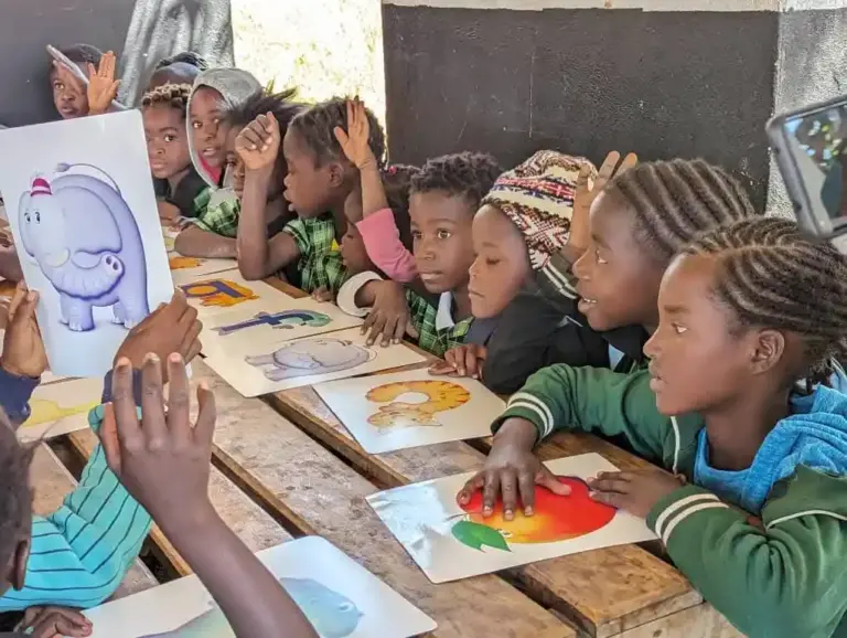 Schüler in der Umodzi School of Mercy